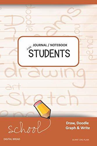 JOURNAL NOTEBOOK FOR STUDENTS Draw, Doodle, Graph & Write: Composition Notebook for Students & Homeschoolers, School Supplies for Journaling and Writing Notes TEAL SIMPLE